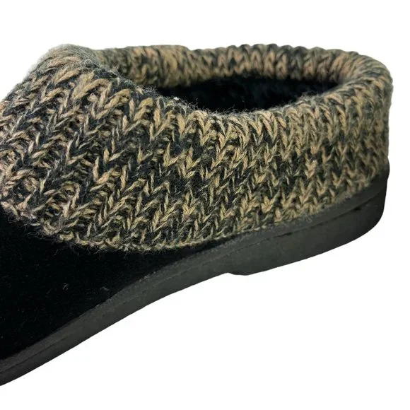 Clarks Women's Black Suede Genuine Leather Mules Slip On Loafers Casual Shoes 8 - Picture 10 of 16